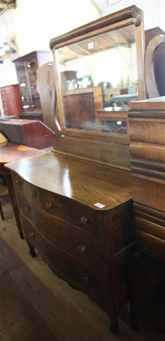American oak dresser